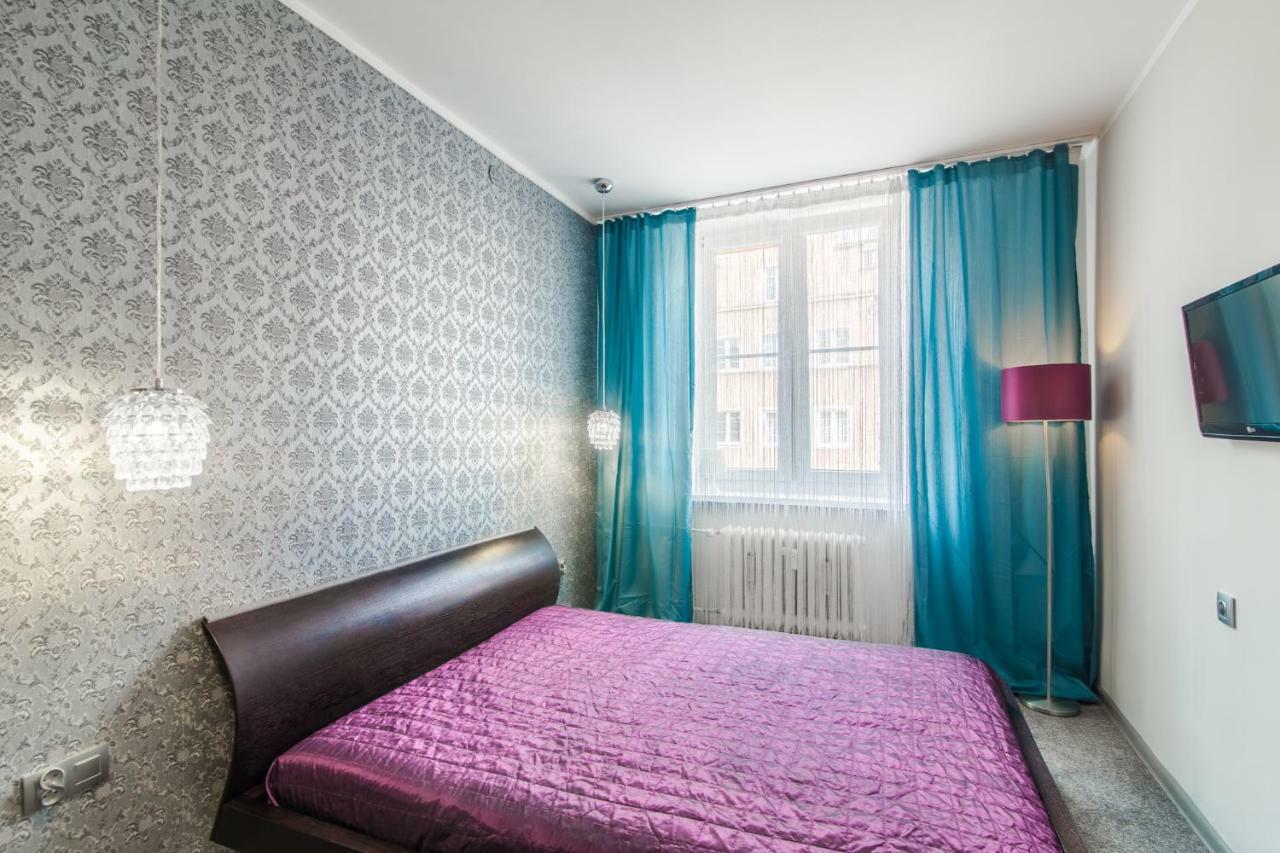 شقة غدانسك  في Apartament Pink Crane المظهر الخارجي الصورة