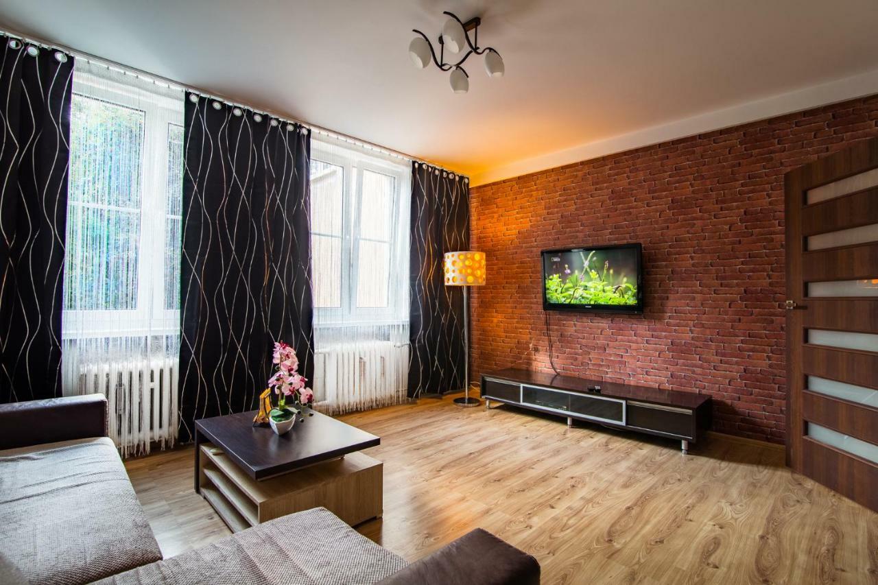 شقة غدانسك  في Apartament Pink Crane المظهر الخارجي الصورة