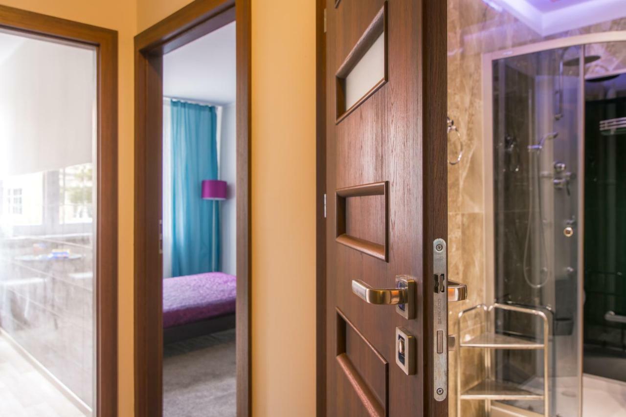 شقة غدانسك  في Apartament Pink Crane المظهر الخارجي الصورة