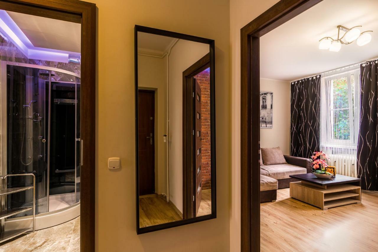 شقة غدانسك  في Apartament Pink Crane المظهر الخارجي الصورة
