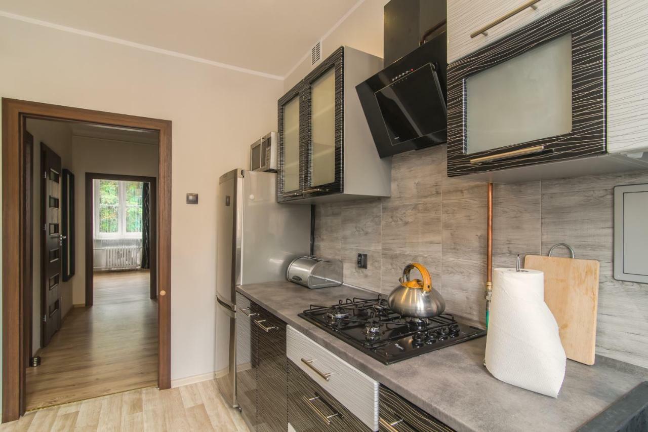شقة غدانسك  في Apartament Pink Crane المظهر الخارجي الصورة