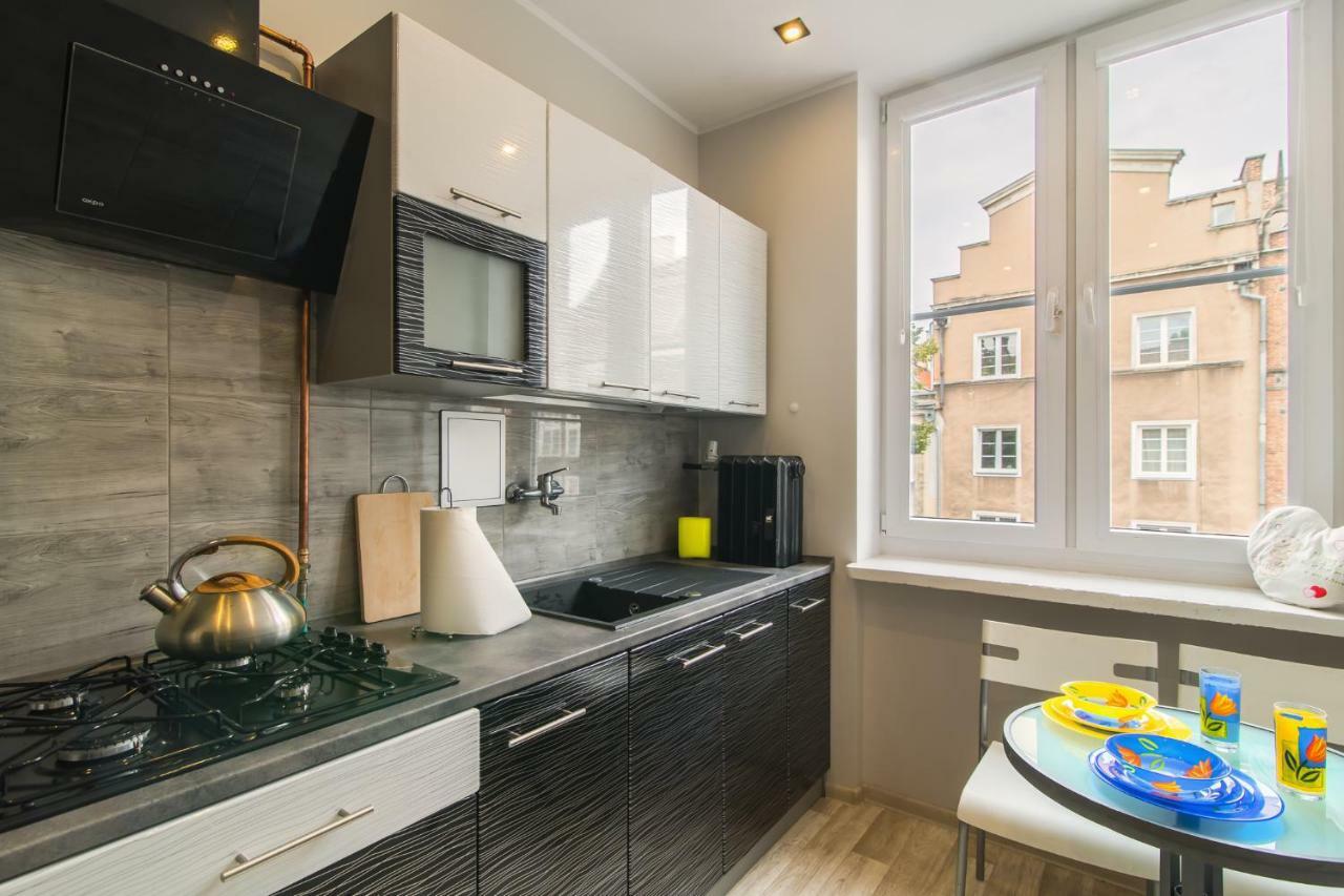 شقة غدانسك  في Apartament Pink Crane المظهر الخارجي الصورة